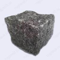 Брусчатка колотая из лабрадорита 10x10x5 см серого цвета - гранит, брусчатка, плитка, комплектующие для станков