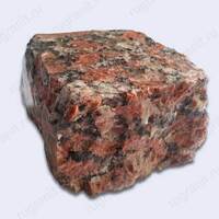 Пилено-колотая брусчатка гранитная из слэба, 10x10x6, месторождение капустинское - гранит, брусчатка, плитка, комплектующие для станков