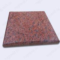 Плита из гранита термообработанная с фаской, 30x30x3 см - гранит, брусчатка, плитка, комплектующие для станков