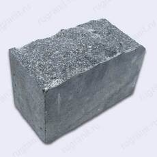 Пилено-колотая брусчатка габбро из карандаша, размер 20x20x10, цвет серый - гранит, брусчатка, плитка, комплектующие для станков