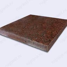 Плитка полированная из гранита 30x30x3 см, цвет красный, лезники - гранит, брусчатка, плитка, комплектующие для станков
