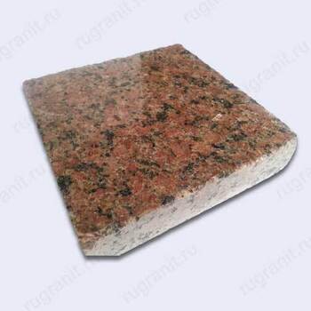 Плитка полированная из гранита 20x20x3 см, цвет красный, жадковка - гранит, брусчатка, плитка, комплектующие для станков