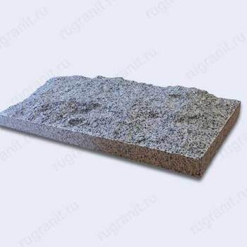 Плитка из гранита скала, 60x60x10 см, цвет серый, покостовка - гранит, брусчатка, плитка, комплектующие для станков